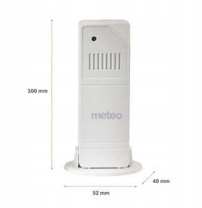 Stacja pogodowa Meteo STACJA POGODOWA Z DCF METEO SP208 POGODYNKA PROJEKTOR LASEROWY CZUJNIK ZEW 11