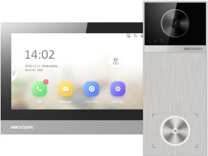 Hikvision Zestaw wideodomofonowy DS-KIS613-S 2