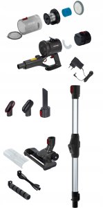 Odkurzacz pionowy MPM Odkurzacz pionowy MPM MOD-71 do 60min. pracy Wymienny akumulator 8