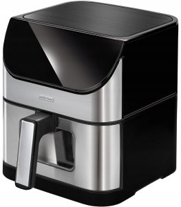 Frytkownica beztłuszczowa MPM Frytkownica beztłuszczowa MPM MFR10M 1500W 6L do do Smażenia Pieczenia 2