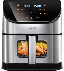 Frytkownica beztłuszczowa MPM Frytkownica beztłuszczowa MPM MFR10M 1500W 6L do do Smażenia Pieczenia 3