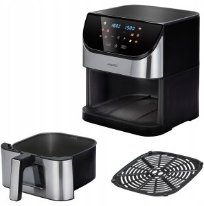 Frytkownica beztłuszczowa MPM Frytkownica beztłuszczowa MPM MFR10M 1500W 6L do do Smażenia Pieczenia 4