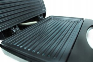 Opiekacz MPM Opiekacz 3w1 gofrownica grill MPM MOP-43M 3w1 inox 1000 W 10