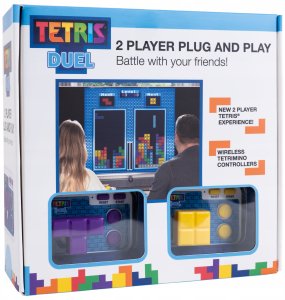 Tetris Duel Konsola Gra Tv Retro Arcade Dla Dwóch Graczy 2x Pad Plug & Play / 320142 7