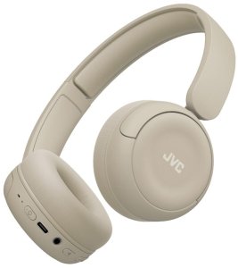 Słuchawki JVC JVC HA-S59W Zestaw słuchawkowy Przewodowy i Bezprzewodowy Opaska na głowę Muzyka/dzień powszedni USB Type-C Bluetooth Beżowy 4