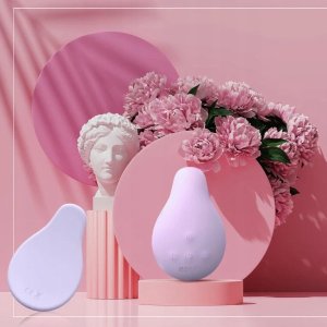 Neno Masażer laktacyjny Neno Pesca fioletowy silikonowy 4