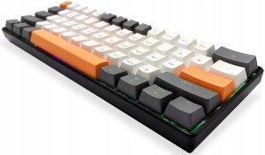 Klawiatura Klawiatura mechaniczna Media-Tech ZONE 61 MT1258 Przełączniki RED układ 60% 4