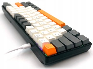 Klawiatura Klawiatura mechaniczna Media-Tech ZONE 61 MT1258 Przełączniki RED układ 60% 6