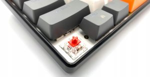Klawiatura Klawiatura mechaniczna Media-Tech ZONE 61 MT1258 Przełączniki RED układ 60% 8
