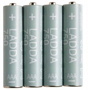 Varta Akumulatorki IKEA LADDA AAA 750mAh 4 szt. NiMH Baterie Akumulatorowe 7