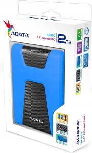 Dysk zewnętrzny HDD Dysk zewnętrzny Adata DashDrive Durable HD650 2TB 6