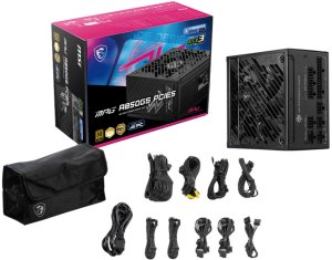 Zasilacz Zasilacz MSI MPG A850GS PCIE5 850W 80+ Gold Czarny 7