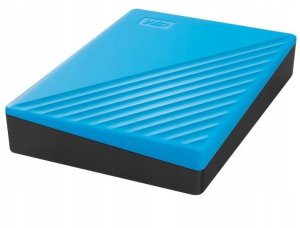 Dysk zewnętrzny HDD Dysk twardy przenośny HDD 4TB WD My Passport 2,5'' USB 3.2 Niebieski 2