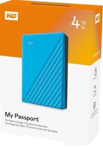 Dysk zewnętrzny HDD Dysk twardy przenośny HDD 4TB WD My Passport 2,5'' USB 3.2 Niebieski 7