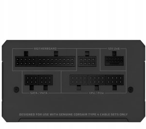 Zasilacz Zasilacz Corsair RM1000e 2025 1000W 80+ Platinum 4