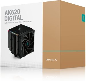 Chłodzenie CPU Chłodzenie powietrzne DeepCool AK620 Digital RGB 1850 obr/min 120mm 4 pin 14