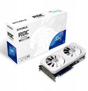 Karta graficzna Karta graficzna SPARKLE Arc A770 ROC Luna White 16GB GDDR6 GDDR6 256bit 7