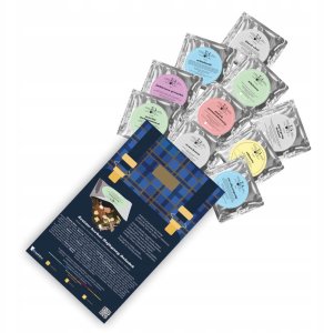 Cup&You PREZENT UPOMINEK PODARUNEK NA DZIEŃ DZIADKA URODZINY 10 SMAKÓW HERBAT SYPANYCH PREMIUM GIFT BOX KOSZ PUDEŁKO ZESTAW PREZENTOWY UPOMINKOWY 4