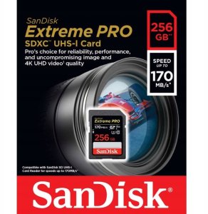 Karta Karta pamięci SanDisk SDXC 256GB Extreme Pro V30 2