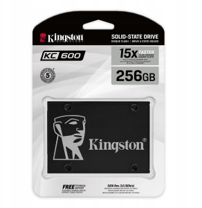Dysk SSD Dysk SSD Kingston KC600 256GB 2.5'' SATA III 550 MB/s 5