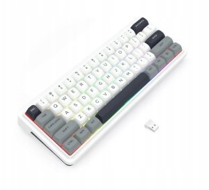 Klawiatura Klawiatura mechaniczna Redragon Draconic V2 K730WGP-RGB-PRO Biało-Szara 6