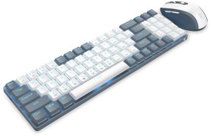 Klawiatura + mysz Zestaw Klawiatura + Mysz bezprzewodowa Redragon BS-8772GC Zielona 3