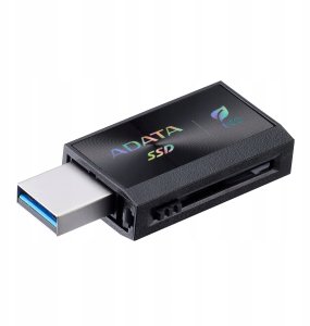 Dysk zewnętrzny SSD Adata Dysk Zewnętrzny SSD SC730 1TB USB 3.2C/A 600/600MB/s czarny 4