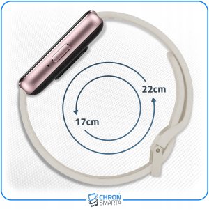 ChronSmarta Pasek ChronSmarta do smartband'a Samsung Galaxy Fit 3 (Czerwony) 4