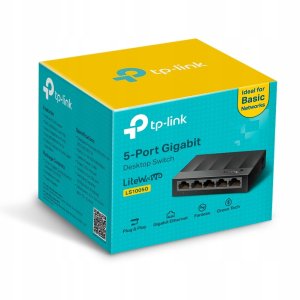 Switch SWITCH TP-LINK TL-SG105PE 5X GIGABIT 4X POE+ 15