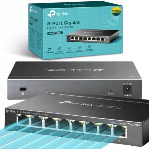 Switch TP-LINK TL-SG108E SWITCH 8 PORTÓW GIGABIT 1000MB/s 10