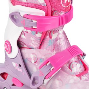 Rolki Nils Extreme NJ1025 ŁYŻWOROLKI FLIPZY RÓŻOWE ROZM. S(31-34) NILS FUN 9