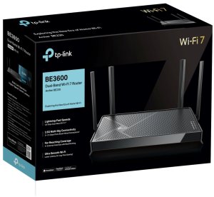 Router Router bezprzewodowy TP-LINK Archer BE230 BE3600 WIFI 802.11be Czarny 5