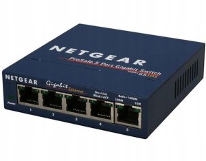 Switch Switch Netgear GS105GE GIGABIT LAN 5x 1000Mb/s 6