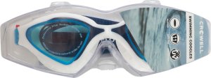 Crowell Okulary pływackie Crowell GS20 Flo biało-niebieskie 3
