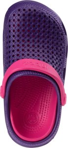 Coqui Dziecięce sandały BUGY ciemny lila/jasny fuchsia rozmiar 28/29 4