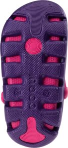 Coqui Dziecięce sandały BUGY ciemny lila/jasny fuchsia rozmiar 28/29 5