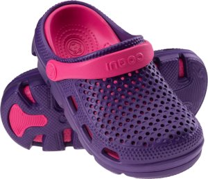 Coqui Dziecięce sandały BUGY ciemny lila/jasny fuchsia rozmiar 28/29 6