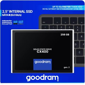 Dysk SSD DYSK SSD GOODRAM CX400 G2 256GB SATA3 9