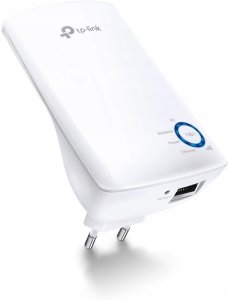 Router WZMACNIACZ SYGNAŁU WIFI TP-LINK WA850RE REPEATER WIFI Z GNIAZDEM LAN RJ45 2