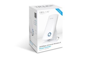 Router WZMACNIACZ SYGNAŁU WIFI TP-LINK WA850RE REPEATER WIFI Z GNIAZDEM LAN RJ45 8