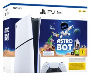 PlayStation 5 Slim Disc Edition Astro Bot Value Bundle konsola do gier 4