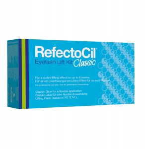 RefectoCil REFECTOCIL_SET Eyelash Lift Kit Classic 2x trwała na brwi i rzęsy 3,5ml + 2x neutralizator 3,5ml + klej do stylizacji brwi i rzęs + lifter do rzęs + 2x pędzelki + 2x naczynia do aplikacji + 2x podkładki do liftingu rzęs Classic XS, S, M, L 2