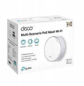 Router ROUTER TP-LINK DECO X50 MESH AX3000 WIFI 6 A/B/G/N/AC/AX 3000MB/S 3-PAK 3