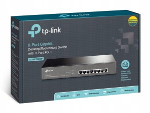 Switch SWITCH TP-LINK TL-SG1008MP 8 portowy PoE+ 4
