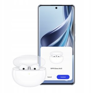 Słuchawki Oppo Słuchawki bezprzewodowe OPPO Enco Air3i Douszne Bluetooth 5.3 Niebieskie 5