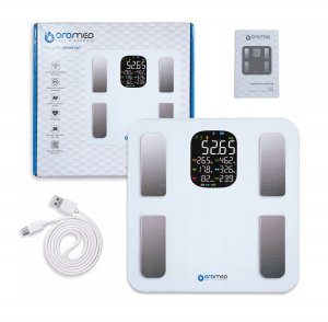 Waga łazienkowa WAGA ŁAZIENKOWA BLUETOOTH SMART 22w1 180 Kg ANALITYCZNA INTELIGENTNA USB WH 3