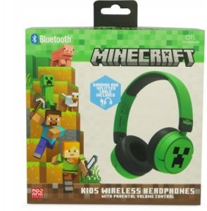 Słuchawki OTL Technologies Słuchawki bezprzewodowe z mikrofonem OTL Technologies Minecraft Wireless 5