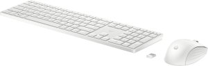Klawiatura + mysz Neutralle HP 655 zestaw klawiatura bezprzewodowa Cz/Słow, bia�a z mysz� optyczn� bezprzewodow�, AAA, klasyczna, 2.4 [GHz] 2