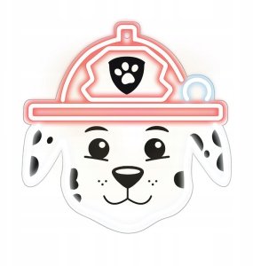 Spin Master Hanging neon LED Paw Patrol on plexiglass - Marshall OW-130646 2