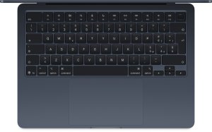 Laptop Apple APPLE 33cm 13 cali MacBook Air M5 chip with 10core CPU and 8core GPU 16GB 512GB SSD - Midnight 2